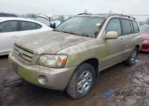 2007 Toyota Highlander from USA, damaged, VIN JTEGD21A170170332